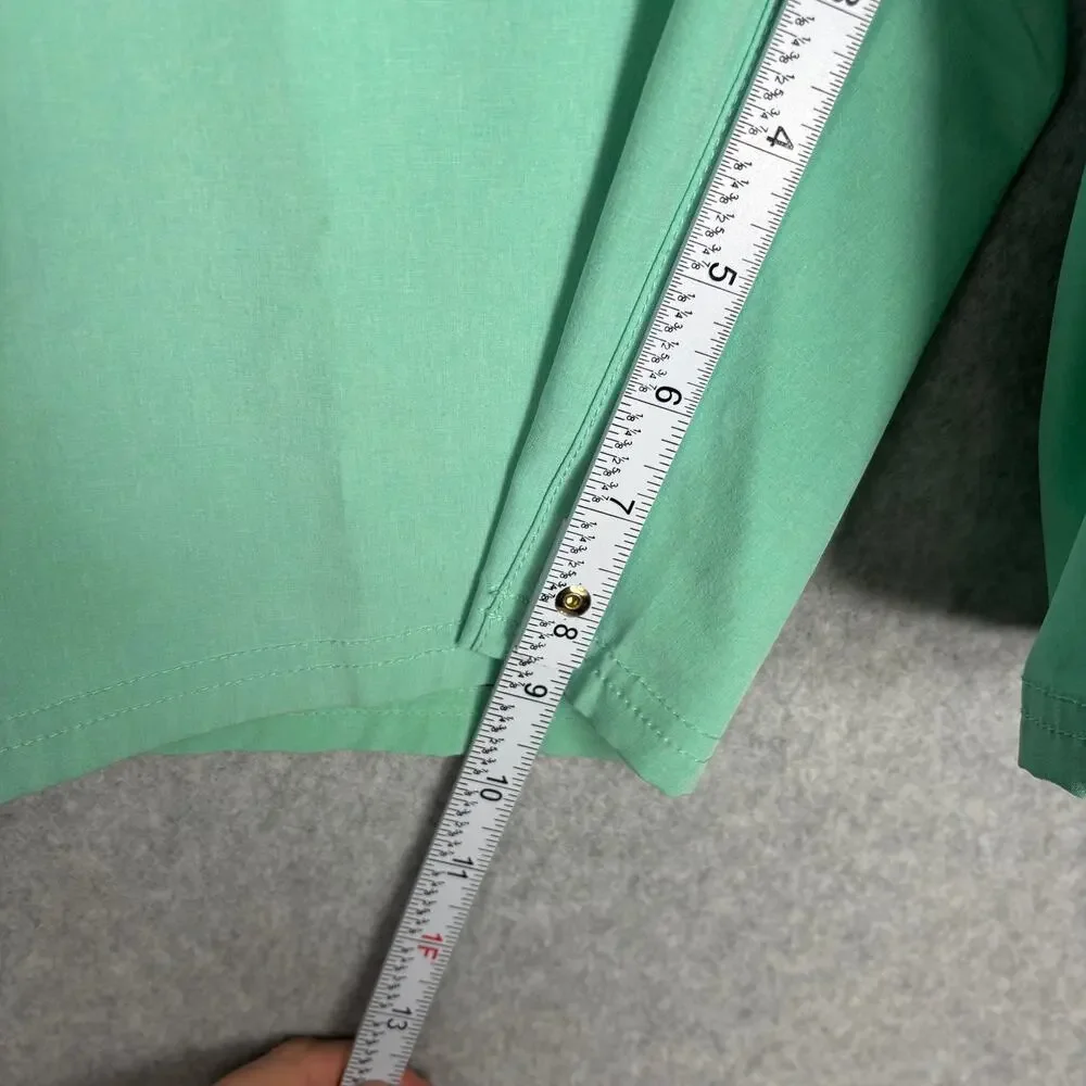 Vineyard Vines Swim Trunk Men Size 28 Green Board Shorts Unlined Seafoam Mint 9